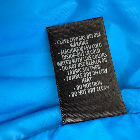 Aviator Nation Sunburst Winter Puffer Jacket- Dresden Blue Size Small - Picture 14 of 14